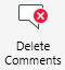 PDF Extra: delete comments icon